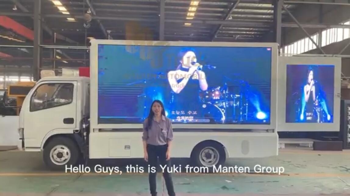 LED Advertising Truck
