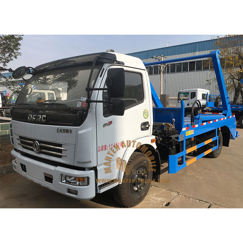 skip loader garbage truck