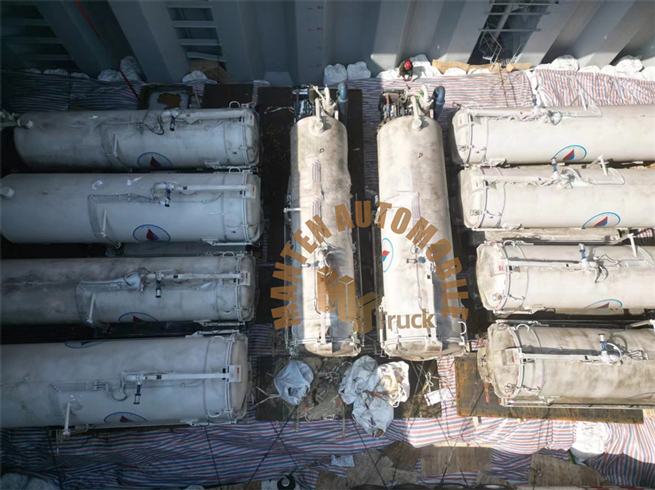 Record the Delivery of 30sets of Sewage Suction Semi Trailer Export to Namibia Record the Delivery of 30sets of Sewage Suction Semi Trailer Export to Namibia