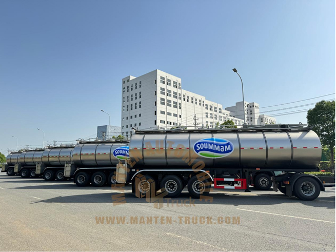 Milk Tanker Semi-Trailer Leads the Revolution in Fresh Milk Transportation Milk Tanker Semi-Trailer Leads the Revolution in Fresh Milk Transportation